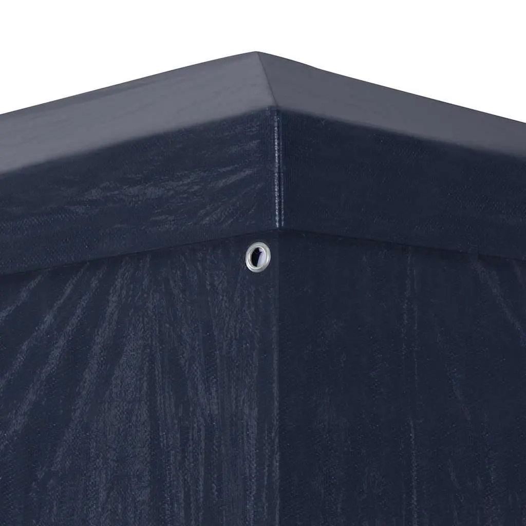 Party Tent Outdoor Canopy 3x3m Blue Gazebo Shelter with Door Panels