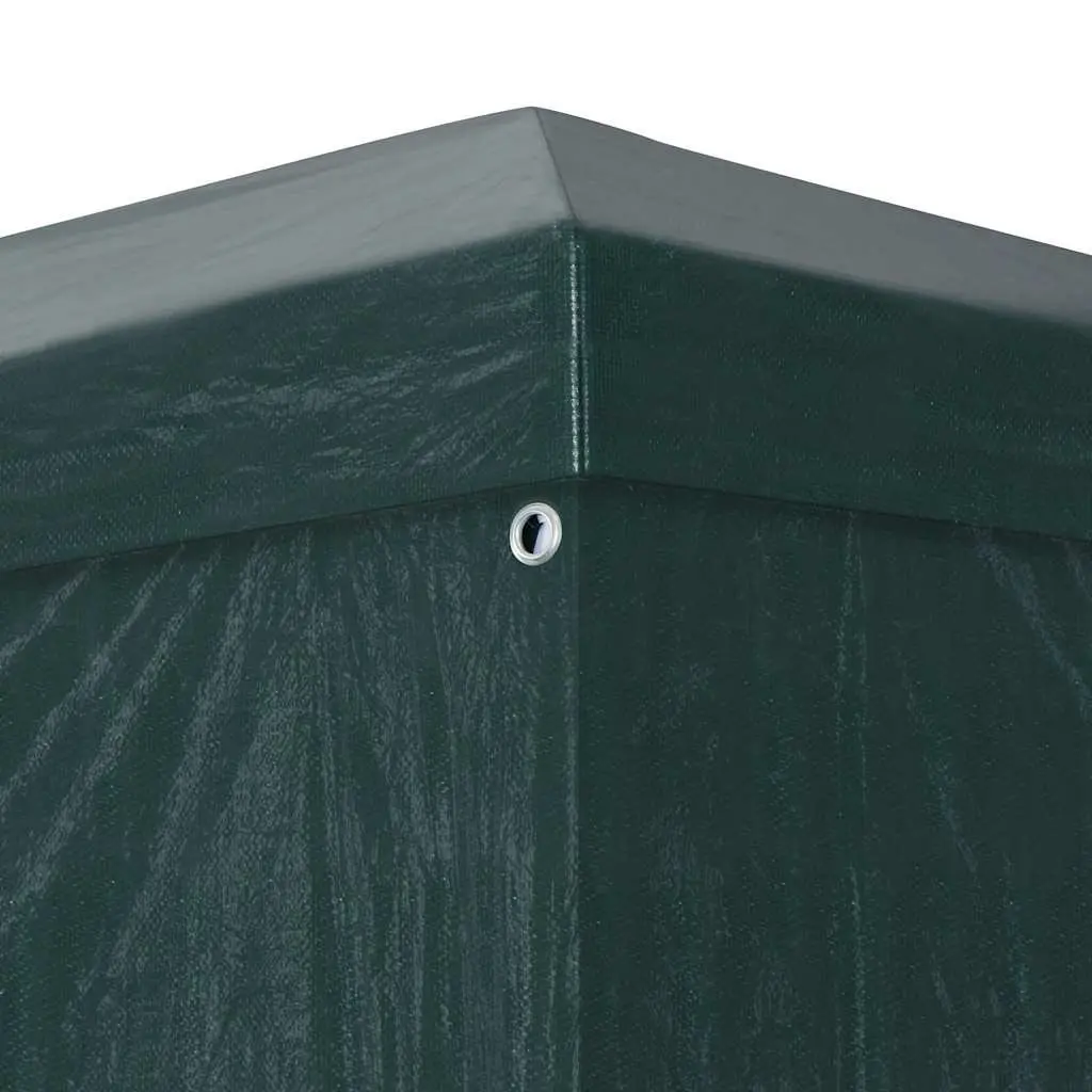 Party Tent Outdoor Canopy 3x3m Green with Panels Door Windows