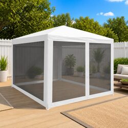 Dependable 3x3m Party Tent with Mesh Sidewalls
