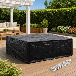 Reliable Black Garden Furniture Cover for Outdoor Protection