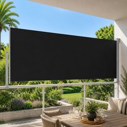 Reliable Retractable Side Awning 140 x 300 cm for Your Home