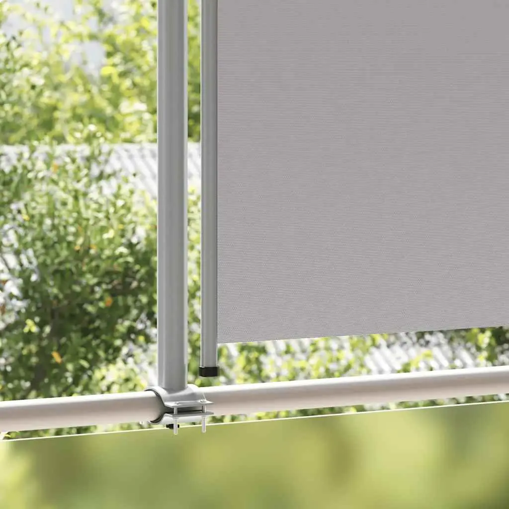Retractable Side Awning Outdoor Privacy Screen 160 x 300 cm Grey