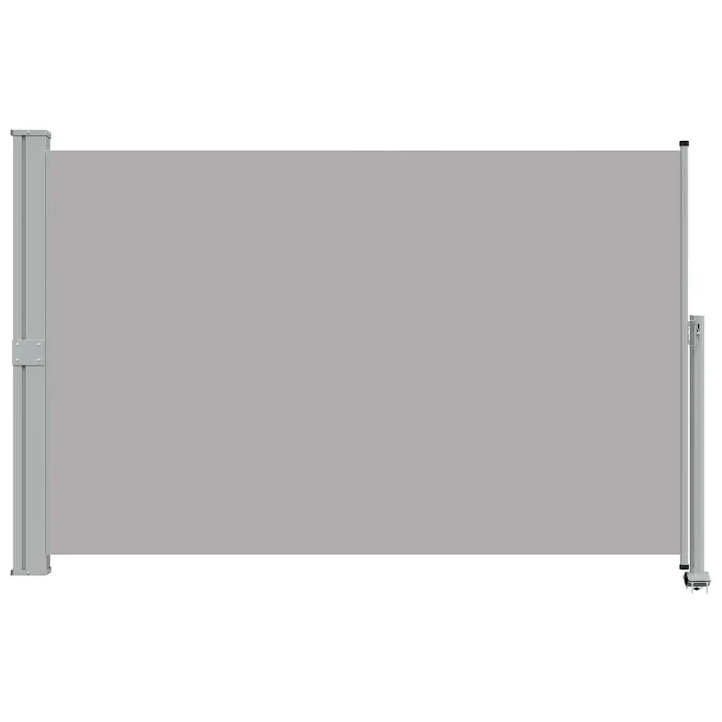 Retractable Side Awning Outdoor Privacy Screen 160 x 300 cm Grey