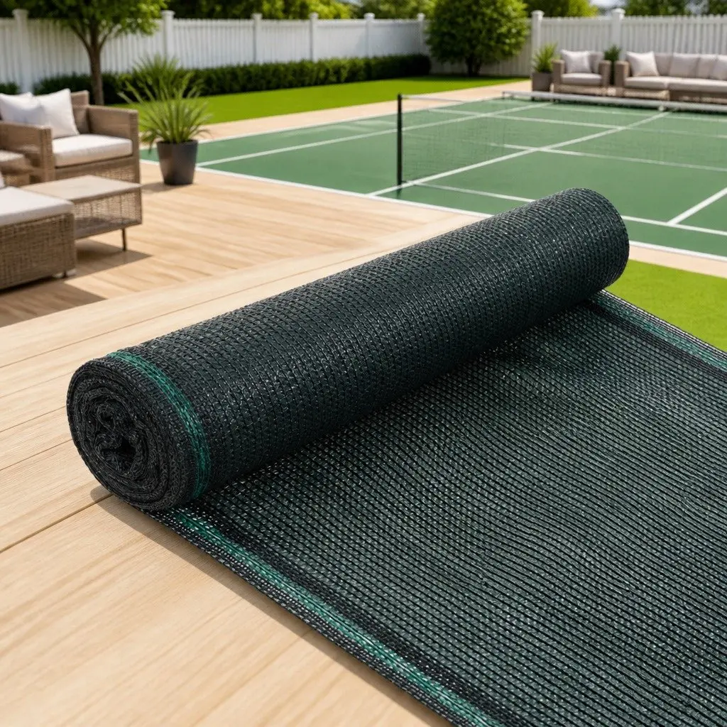 Tennis Court Screen Privacy Barrier Windbreak 1.6 x 25m Green