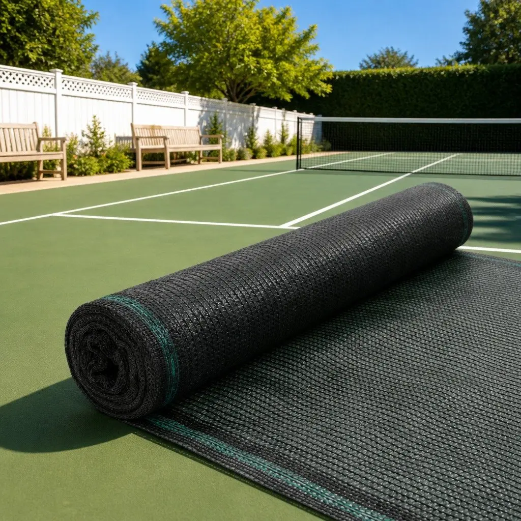 Tennis Court Screen HDPE 1.8 x 25m Green