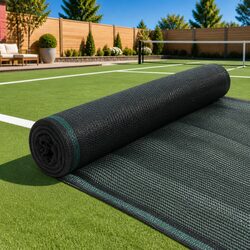Dependable Tennis Court Screen 2x25m HDPE Privacy Green