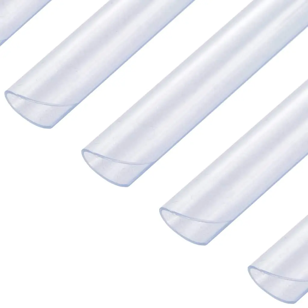 Fence Strip Clips PVC Transparent 100 Piece Fixing Hardware