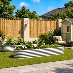 Reliable Raised Garden Bed 320x80x44cm for Home Gardening
