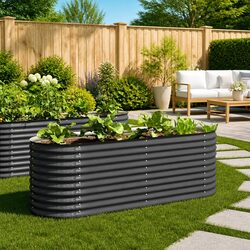 Reliable Galvanised Steel Garden Raised Bed for Your Plants