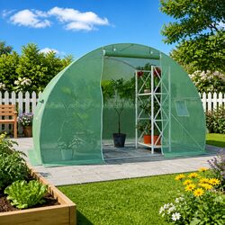 Reliable 4.5m² Greenhouse with Steel Frame