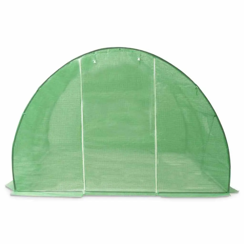 Greenhouse 9m² Garden Plant House 300x300x200cm Green Galvanised Steel Frame Mesh