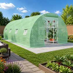 Value-Driven 18 m² Greenhouse for Plant Protection