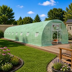 Affordable 36 m² Greenhouse with Reliable Features