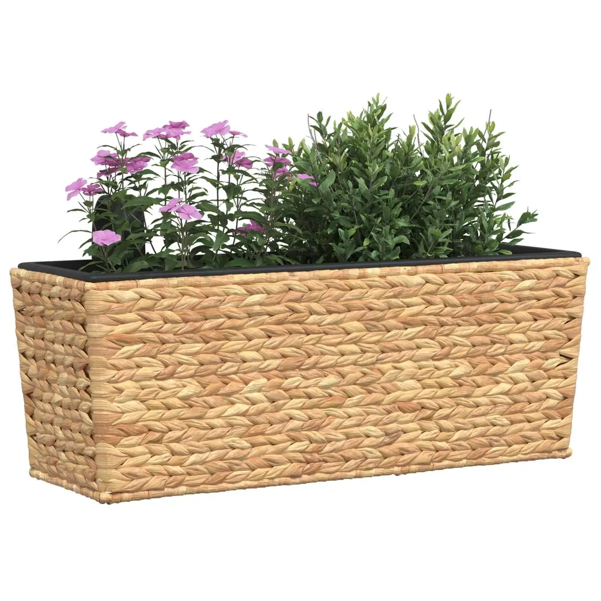 Water Hyacinth Planters Indoor Plant Pots 2 Piece Brown