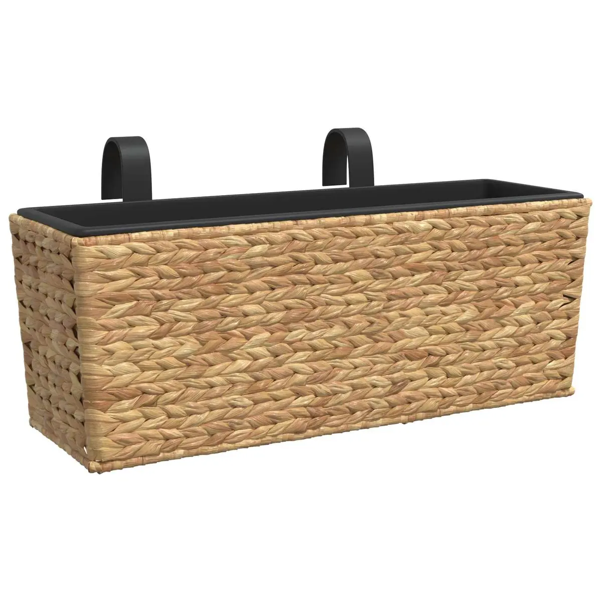 Water Hyacinth Planters Indoor Plant Pots 2 Piece Brown