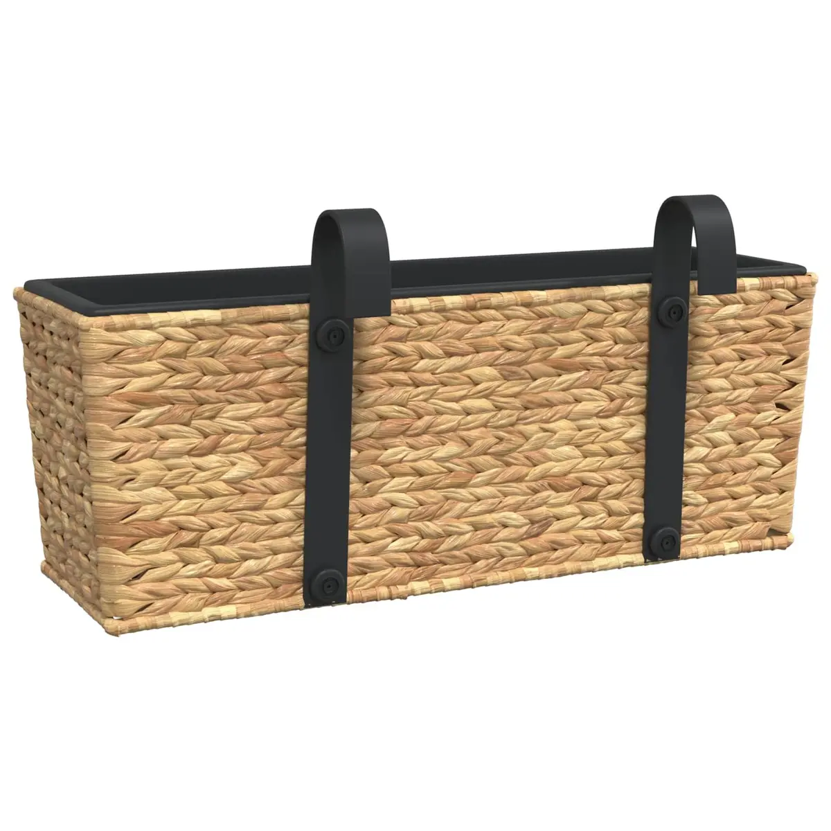 Water Hyacinth Planters Indoor Plant Pots 2 Piece Brown