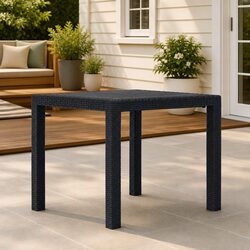 Practical Garden Dining Table in Anthracite Colour