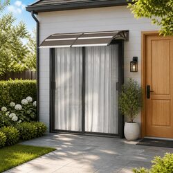 Reliable 200x100cm Door Canopy for Protection