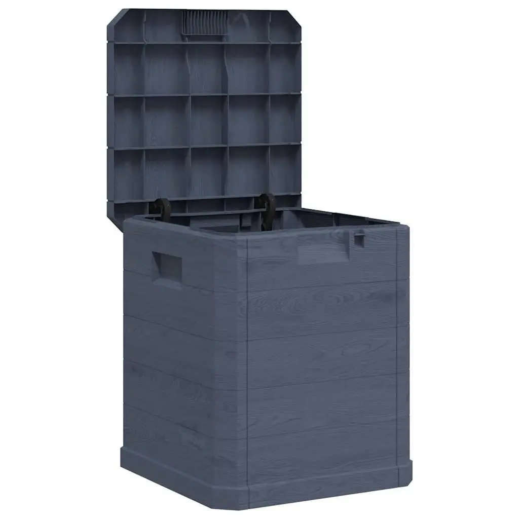 Garden Storage Box 90L Outdoor Deck Container Anthracite Organiser Furniture