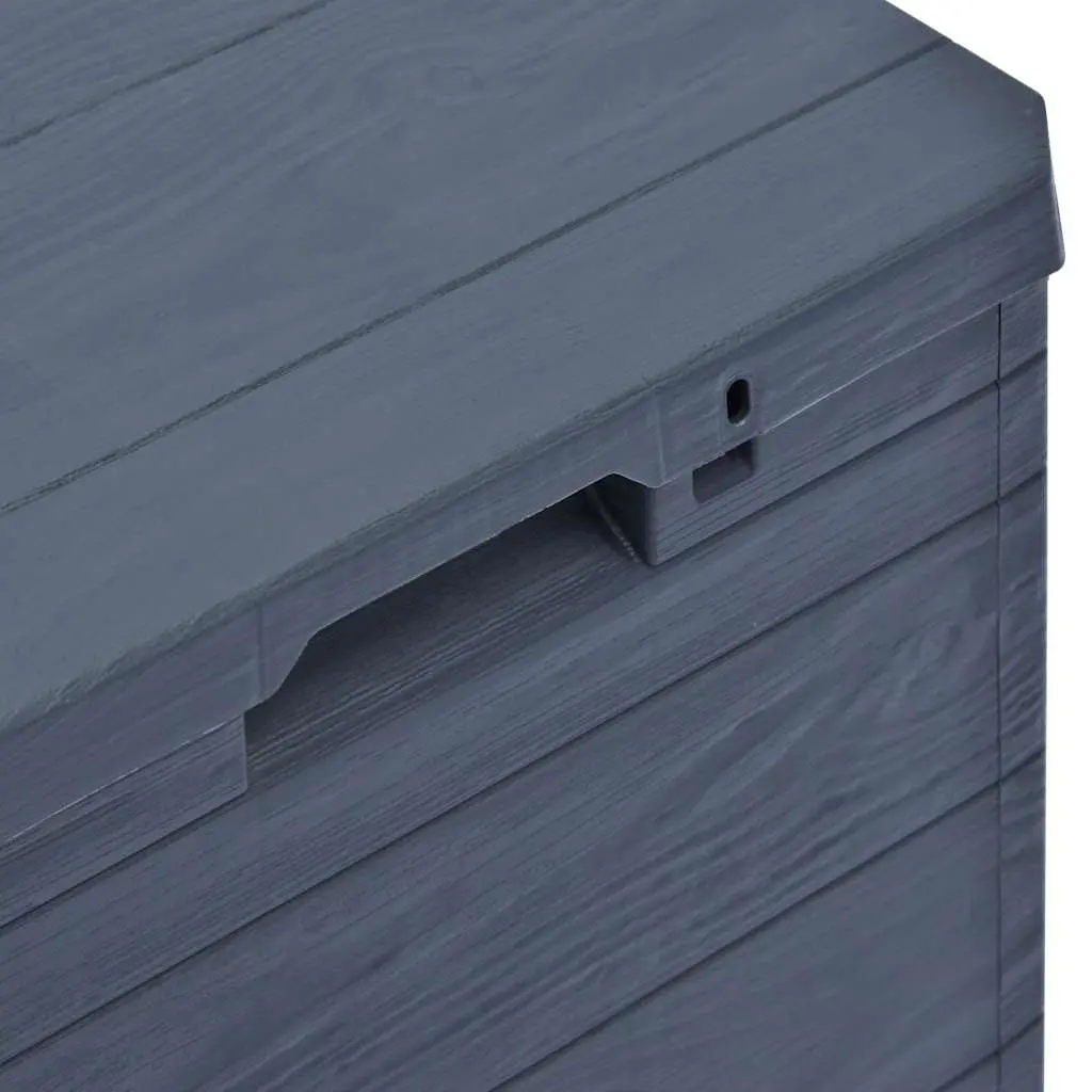 Garden Storage Box 90L Outdoor Deck Container Anthracite Organiser Furniture