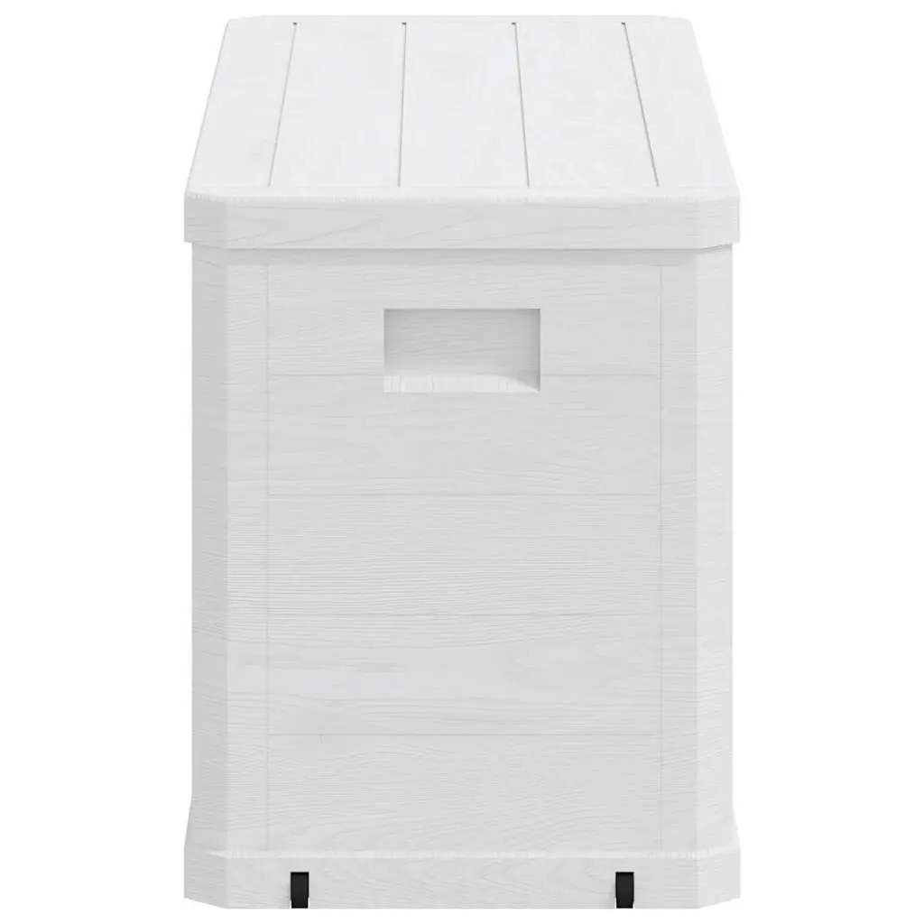 Garden Storage Box 280L Outdoor Container Grey Plastic Weatherproof