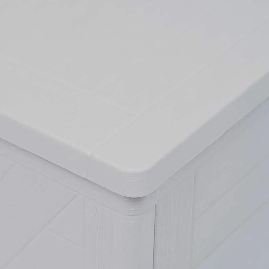 Garden Storage Box 420L Weather Resistant Plastic Grey Container