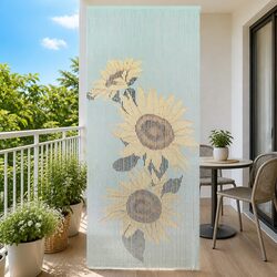 Insect Door Curtain Bamboo Multicolour 90x200 cm Fly Mosquito Screen Patio