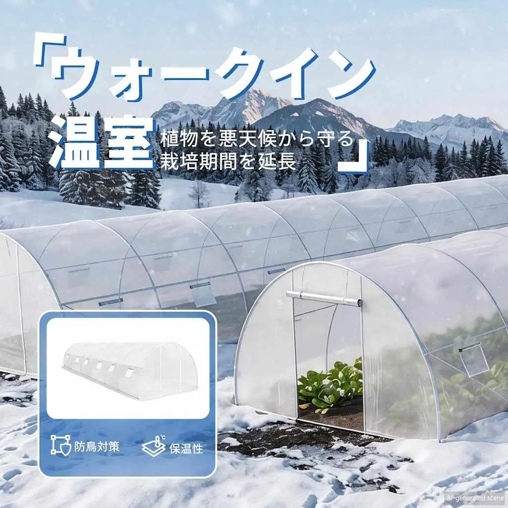 Greenhouse 27 m² PE Mesh Fabric 900x300x200 cm White Galvanised Steel Frame