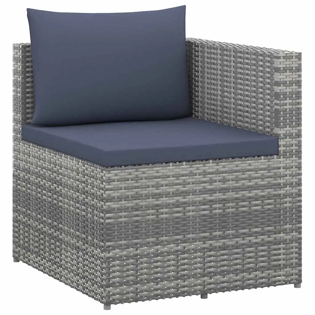 Garden Lounge Set 4 Piece Poly Rattan Outdoor Furniture Sofa Armchair Coffee