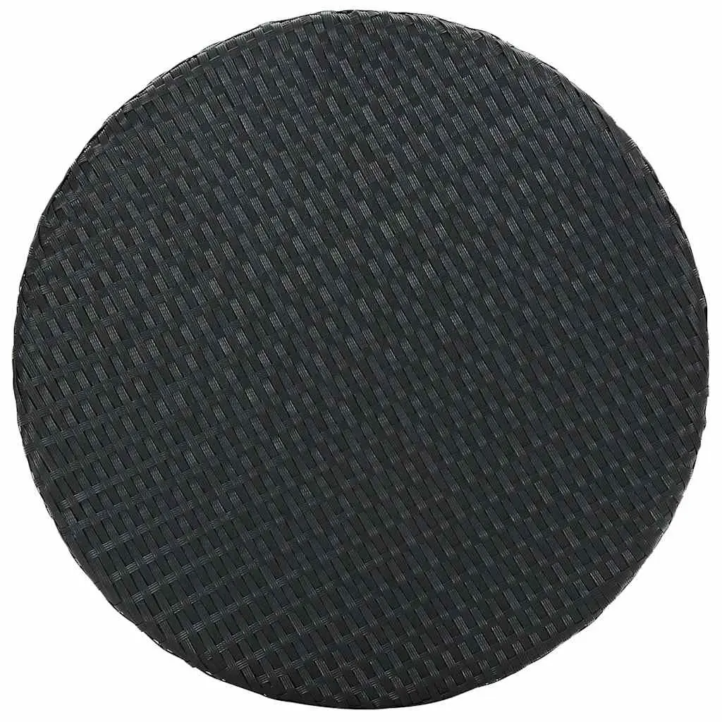 Black Outdoor Garden Table