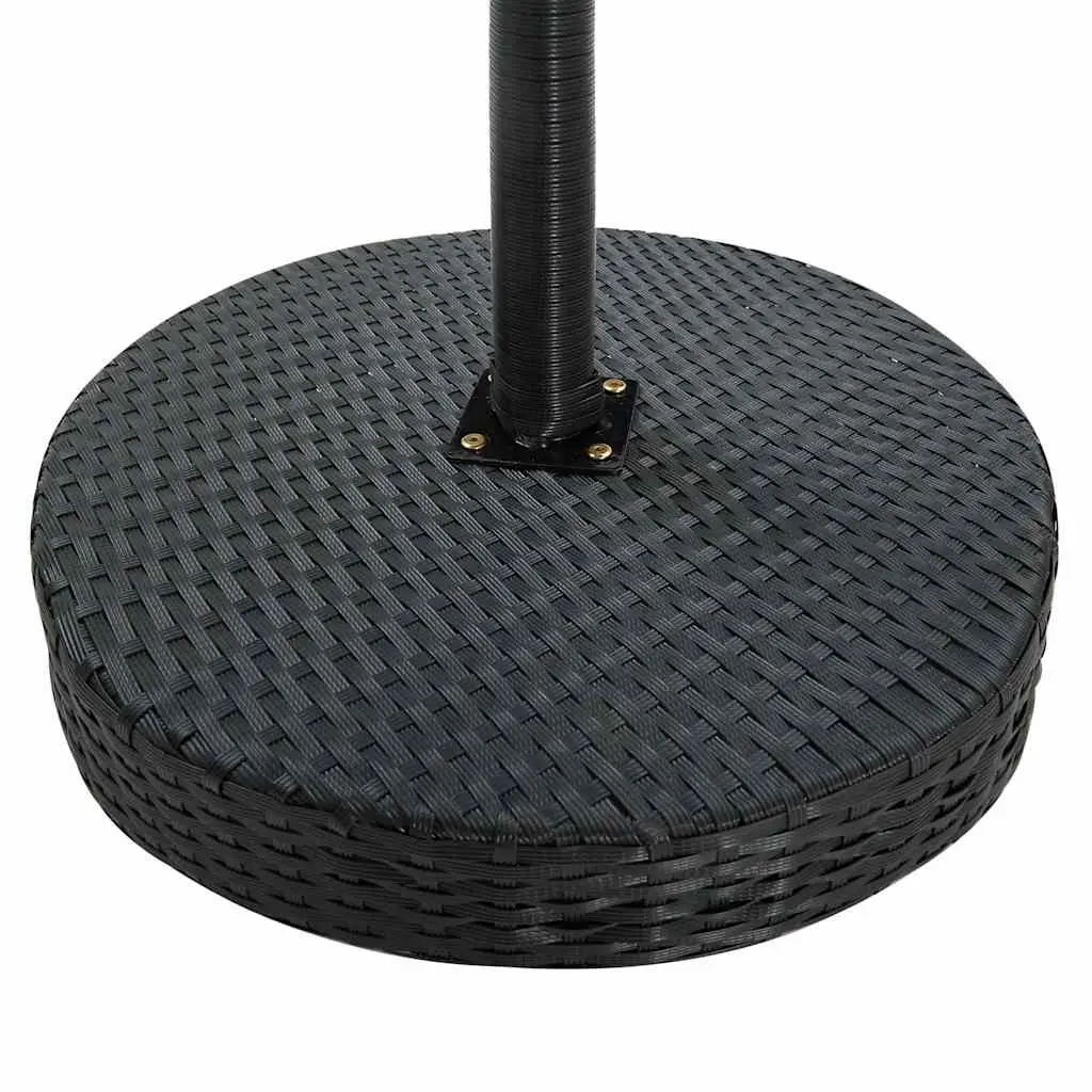 Black Outdoor Garden Table