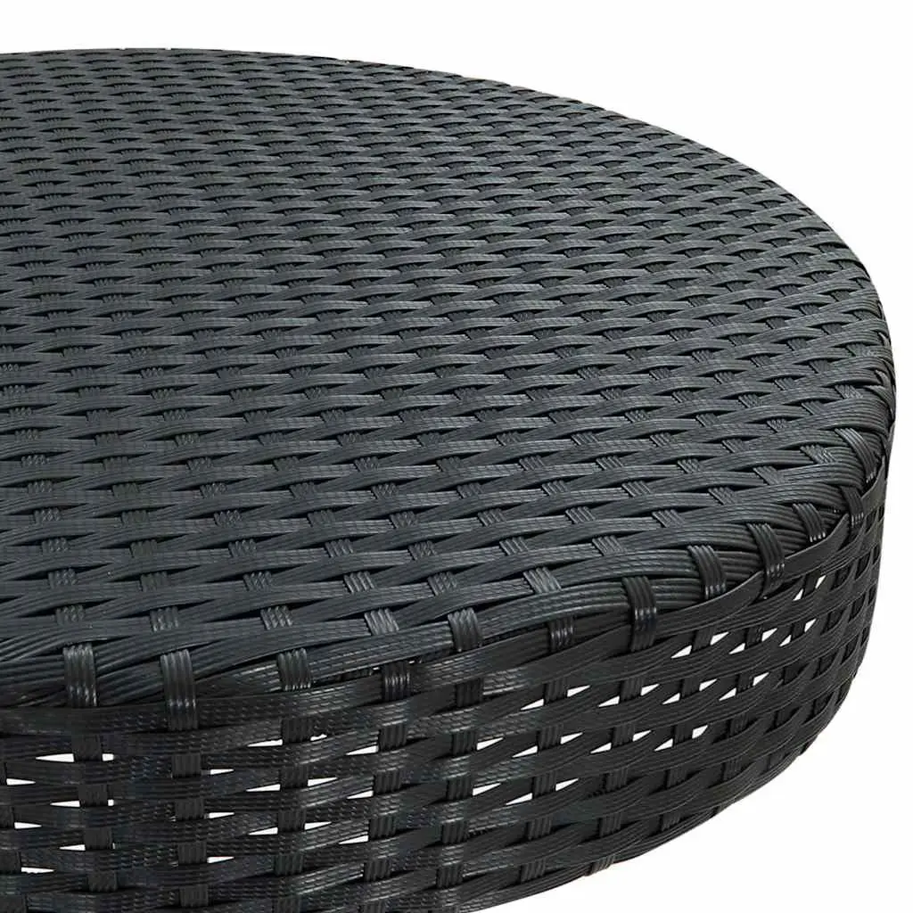 Black Outdoor Garden Table