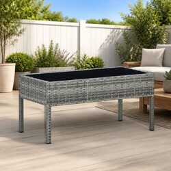 Reliable Grey Outdoor Garden Table for Your Space