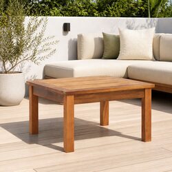 Quality Wooden Coffee Table for Outdoor Use