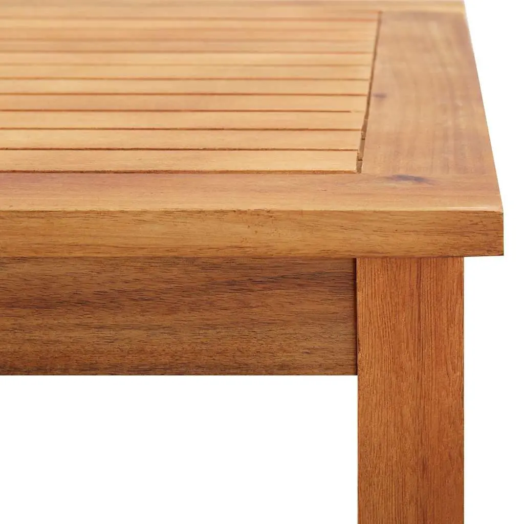 Wooden Coffee Table for Outdoor Use