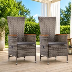 Comfortable Outdoor Armchair Set with Easy Maintenance
