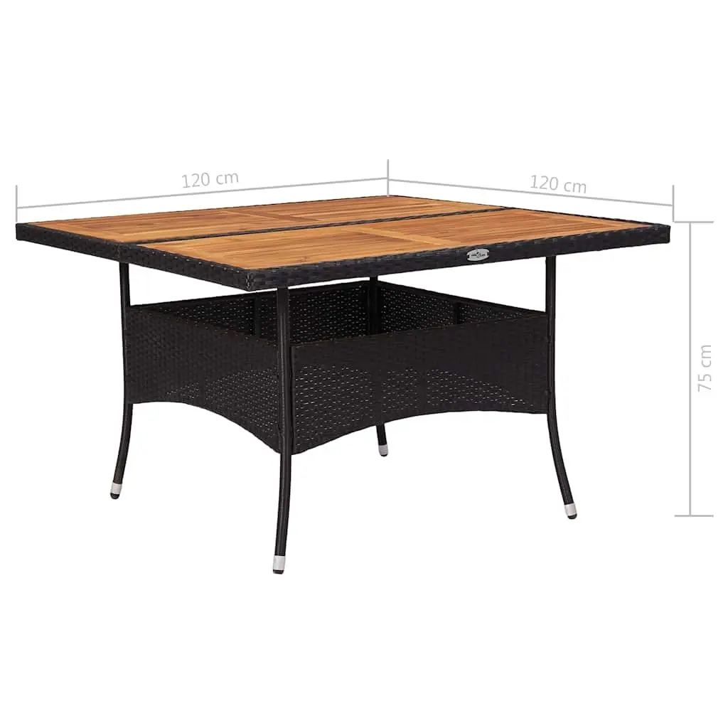 4-Seater Dining Table with Natural Aesthetic