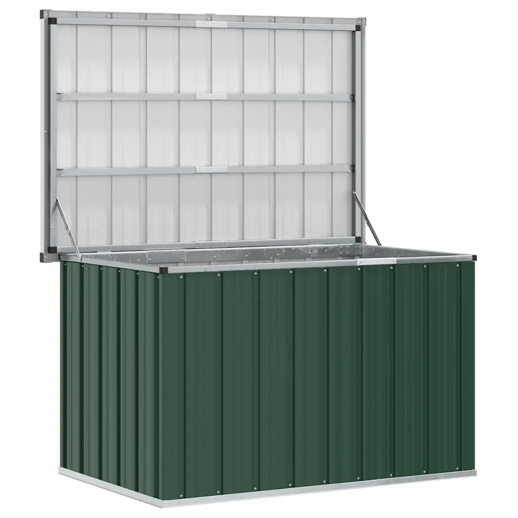 Garden Storage Box Outdoor Tool Equipment Container Chest Green 109 x 67 x 65 cm