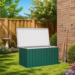 Reliable and Practical Garden Storage Box 129x67x65 cm