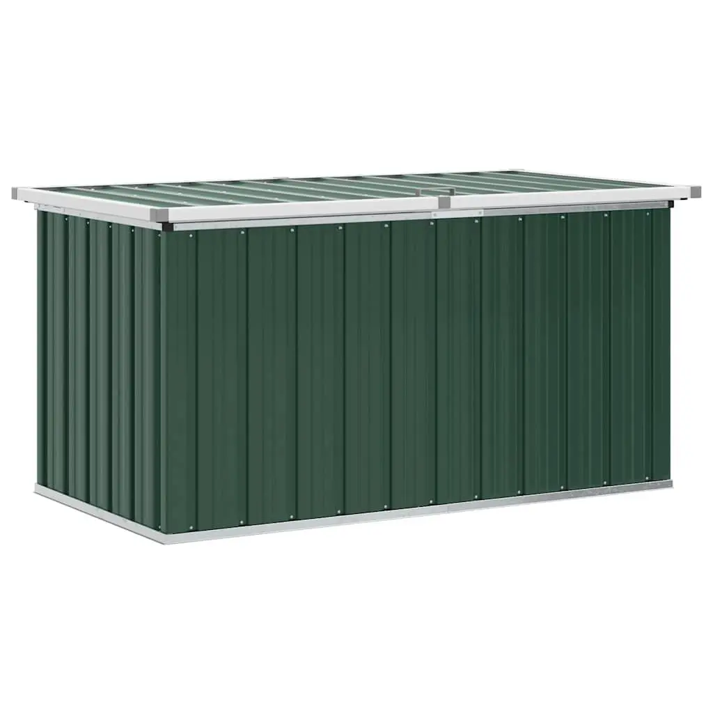 Garden Storage Box Outdoor Use 129x67x65 cm Green