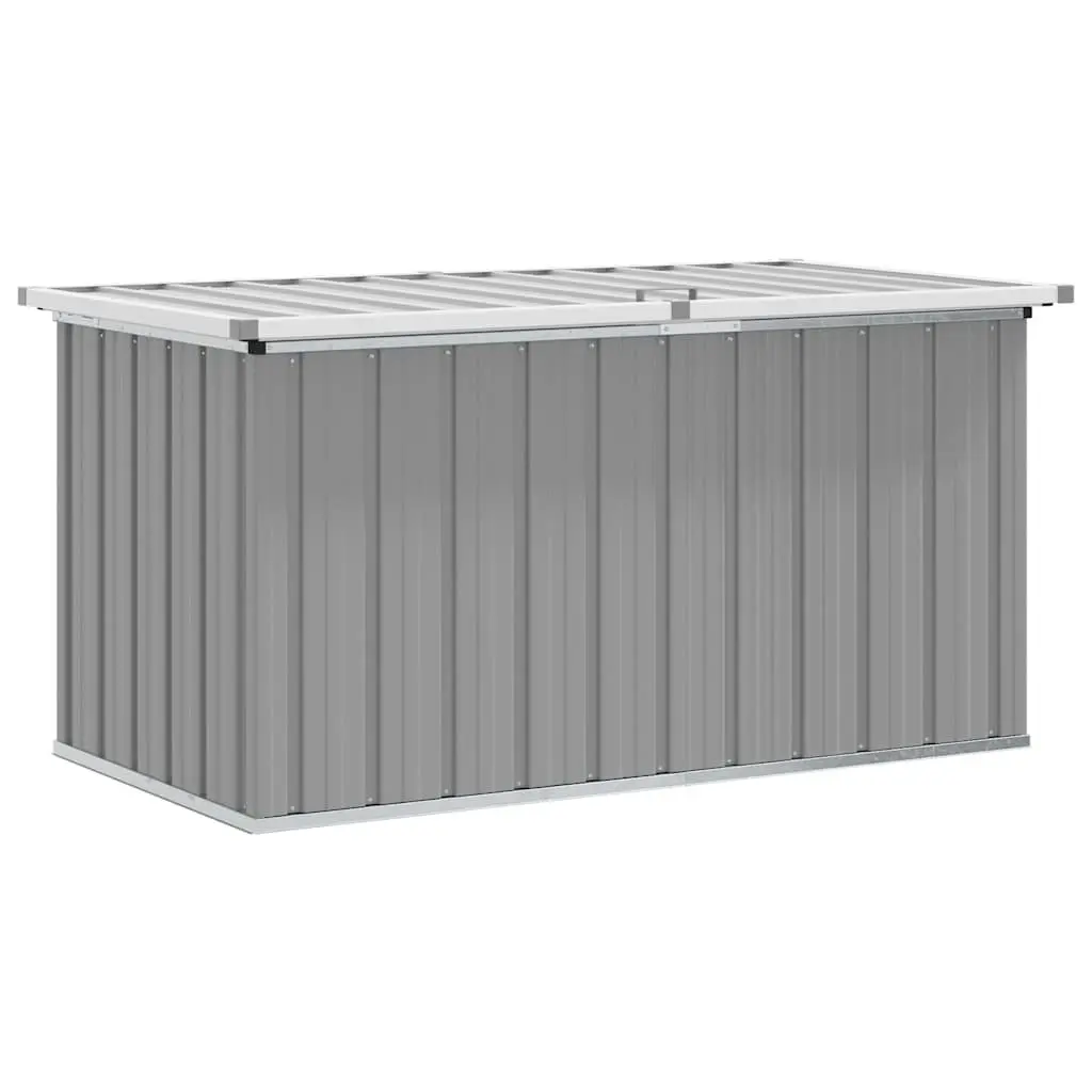 Garden Storage Box Outdoor Cushion Pillow Blanket Organiser Grey 129 x 67 x 65 cm