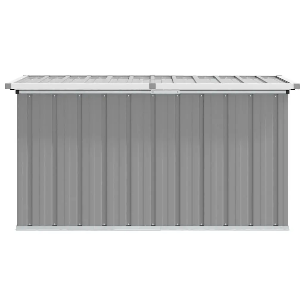 Garden Storage Box Outdoor Cushion Pillow Blanket Organiser Grey 129 x 67 x 65 cm