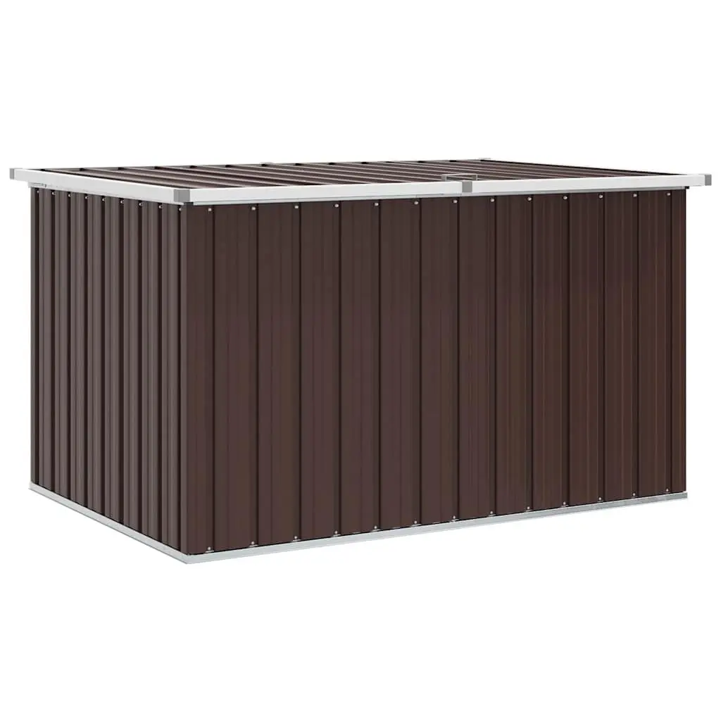 Garden Storage Box Outdoor Use 149 x 99 x 93 cm Brown