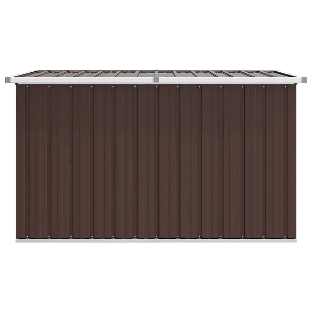 Garden Storage Box Outdoor Use 149 x 99 x 93 cm Brown