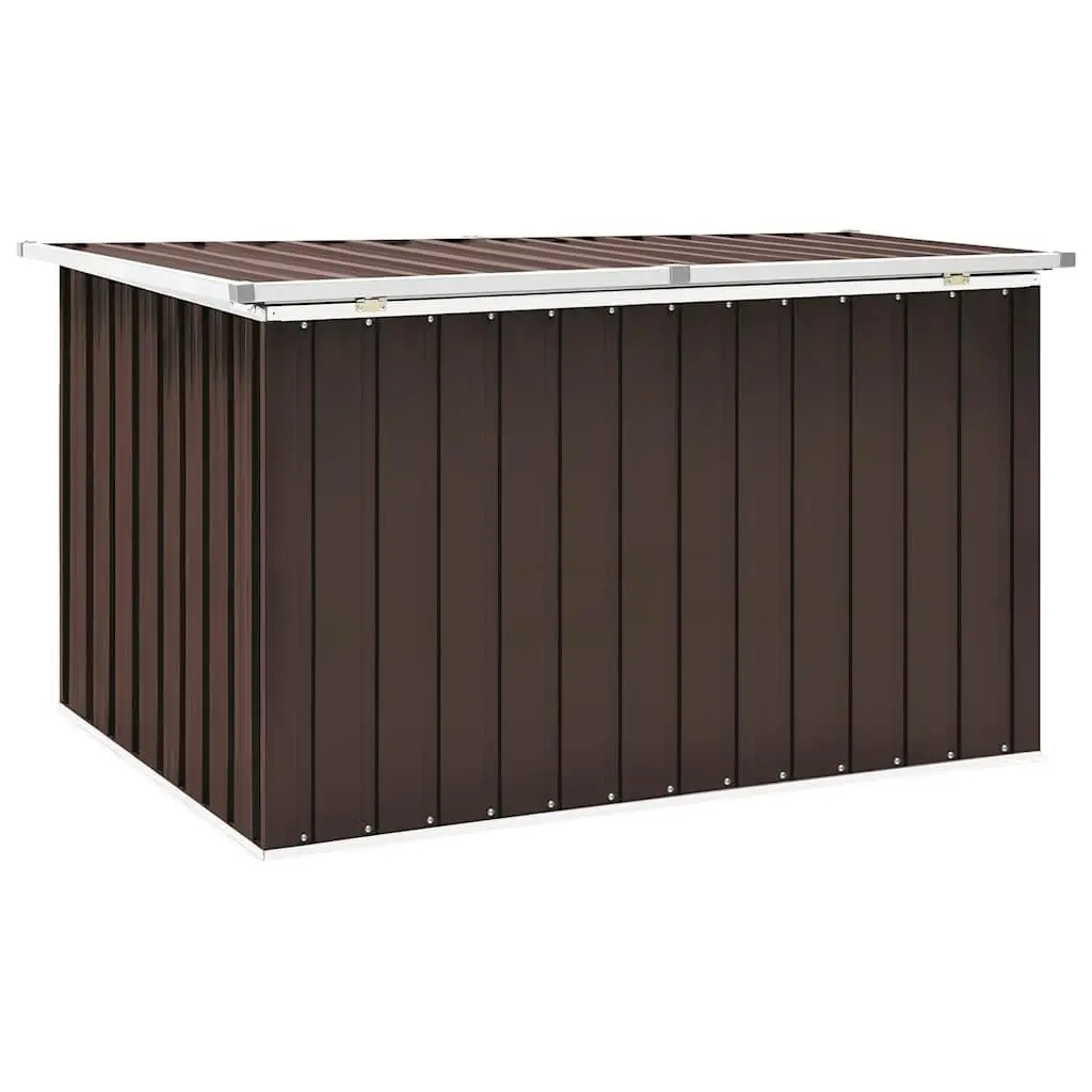 Garden Storage Box Outdoor Use 149 x 99 x 93 cm Brown