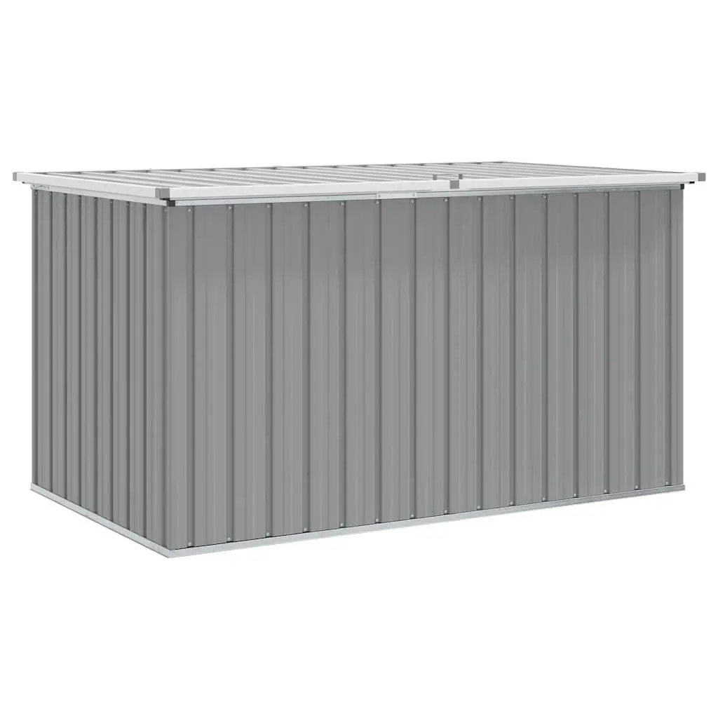 Outdoor Storage Box Organizing Cushions 171x99x93cm Grey Galvanised Steel
