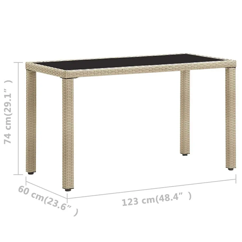 Outdoor Table Made with Durable Materials
