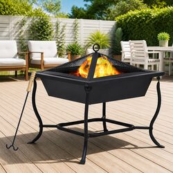 Reliable Black Fire Pit for Cozy Outdoor Evenings