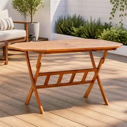 Affordable and Functional Folding Garden Table