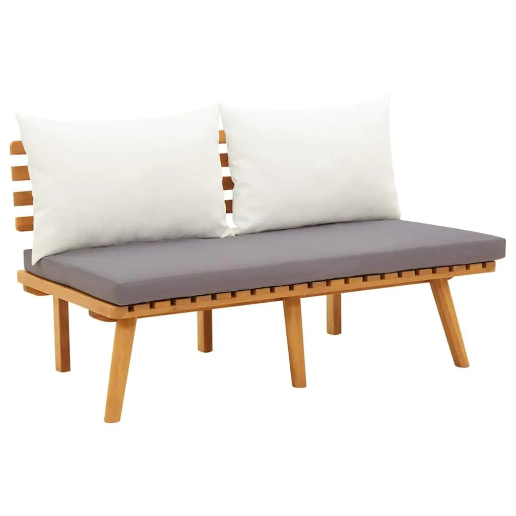 115cm Garden Bench with Cushions